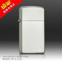正版ZIPPO防风打火机之宝女士纤巧锻纱1605窄机正品芝宝刻字套餐