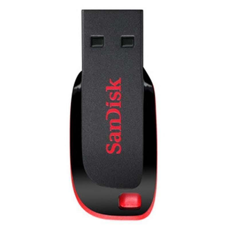 [免邮]闪迪(Sandisk) U盘 16GB USB2.0 CZ50 mini U盘 加密黑色优盘 上海金童图片