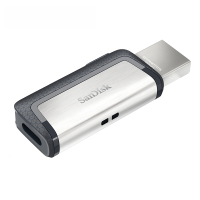 [免邮]闪迪(SanDisk)至尊高速 Type-C 32GB 手机U盘 USB3.1双接口OTG推拉闪存盘 银色