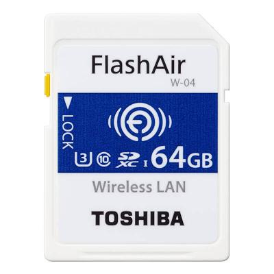 东芝（TOSHIBA） 64G FlashAir第四代无线WIFI卡传输SD卡相机存储卡 读90MB/s 写70MB/s