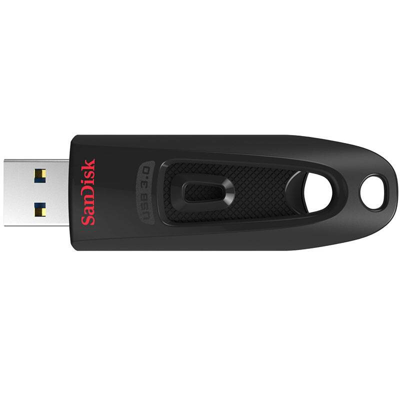 [免邮]高速闪存盘 256GB OTG手机U闪迪(SanDisk) 至尊高速(CZ48) 高速USB3.0黑色优盘