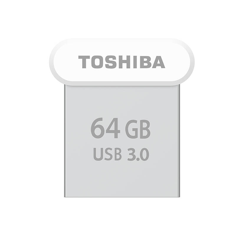 【免邮】东芝（TOSHIBA） U盘64GB 随闪U364高速迷你白色优盘 USB3.0