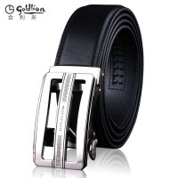 金利来Goldlion 男士腰带 自动扣皮带 新款真皮皮带礼盒 男式牛皮腰带 潮