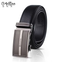 金利来Goldlion男士皮带真皮 自动扣腰带 商务休闲牛皮裤带新款 潮