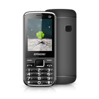 EPHONE易丰 E50C-X5 大屏大字大音量简约电信3G手机 黑色