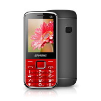 EPHONE易丰 E50C-X5 大屏大字大音量简约电信3G手机 红色