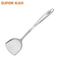 ❤苏泊尔（SUPOR）锅铲典雅系列中式不锈钢锅铲 隔热铲勺长柄铲子 KT01B1