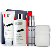 碧欧泉(Biotherm)男士亮肤三件套装(洁面膏125ml+爽肤水200ml+精华霜50ml)
