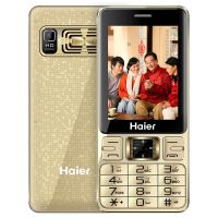 海尔（Haier） HG-A210 移动联通/2G 老人手机 三防手机 黑色