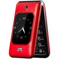 中兴（ZTE）V88 移动联通2G老人手机 翻盖手机 超长待机大声大屏老年手机 红色