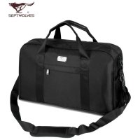 七匹狼旅游包 手提商务短途出差包 男女背包大容量旅行袋 行李包