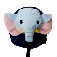 抱抱熊儿童防走失包带背牵引绳宝宝男女孩动物双肩婴幼儿安全出行604D