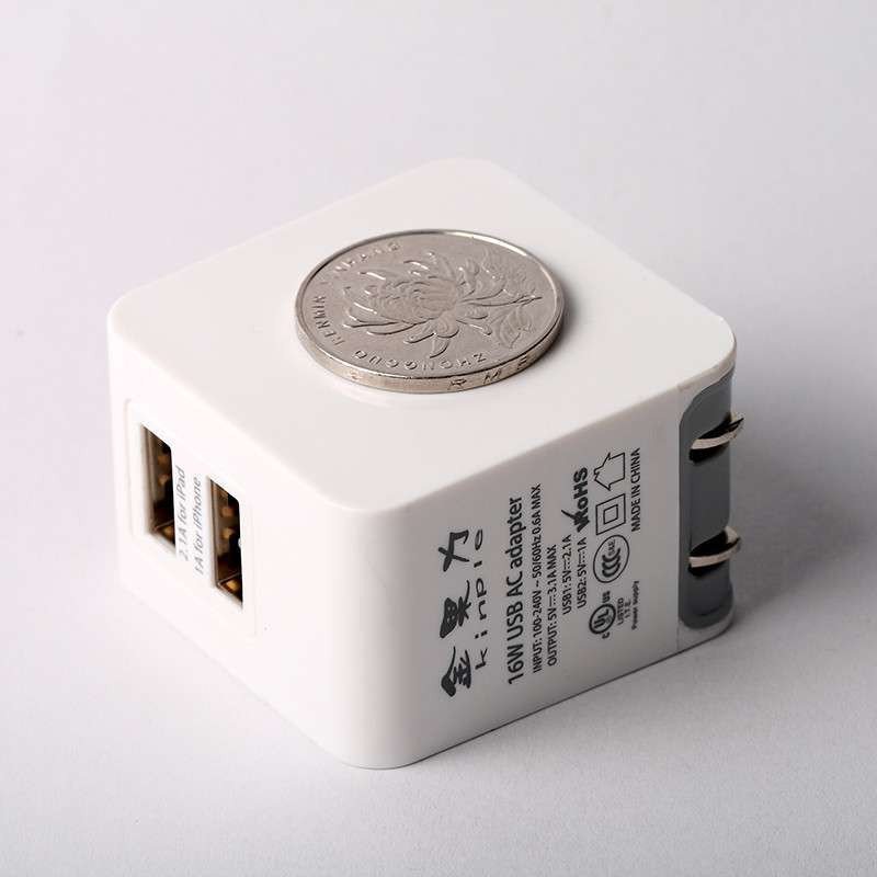 苹果安卓 双USB充电器 手机充电器 iphone ipad4 iphone5 3A大电流充电器