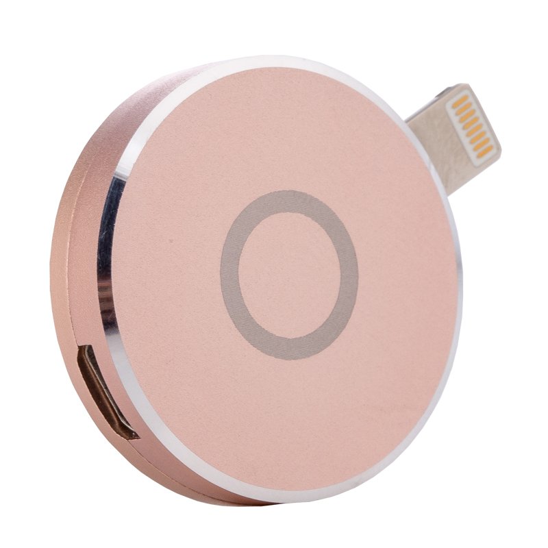 苹果手机U盘 玫瑰金8g OTG电脑手机两用U盘 iPhone6/6s/5/7/iPad内存扩容器