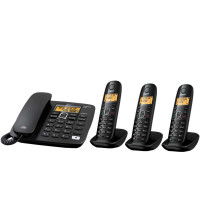 Gigaset/集怡嘉 A280（黑色一拖三）