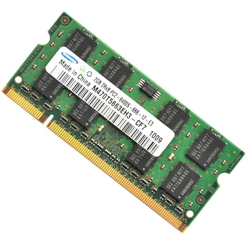 三星（SAMSUNG）2G DDR2 800 笔记本内存条 PC2-6400