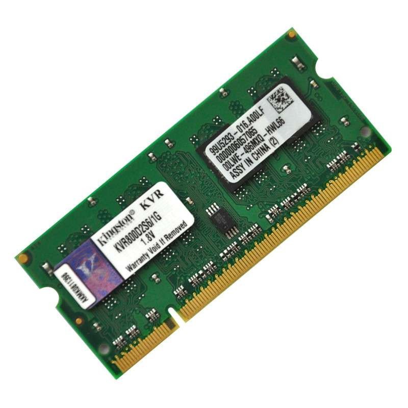 金士顿(Kingston) 2G DDR2 800 笔记本内存条 PC2-6400