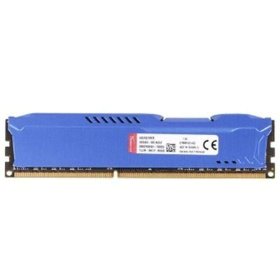 金士顿(Kingston)骇客神条 Fury系列 DDR3 1600 8GB台式机内存条(HX316C10F/8)蓝色