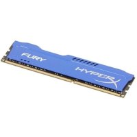 金士顿(Kingston)骇客神条 Fury系列 DDR3 1600 8GB台式机内存条(HX316C10F/8)蓝色