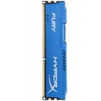 金士顿(Kingston)骇客神条 Fury系列 DDR3 1600 8GB台式机内存条(HX316C10F/8)蓝色