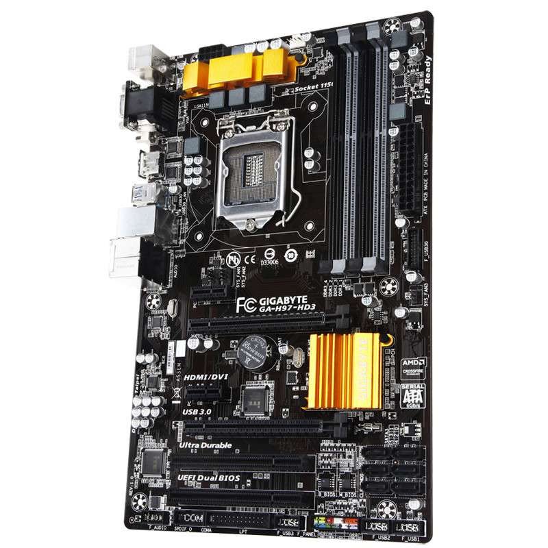 技嘉（GIGABYTE） H97-HD3主板 (Intel H97/ LGA1150)