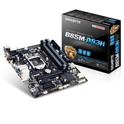 技嘉（GIGABYTE） B85M-DS3H-A 主板 (Intel B85/LGA1150)