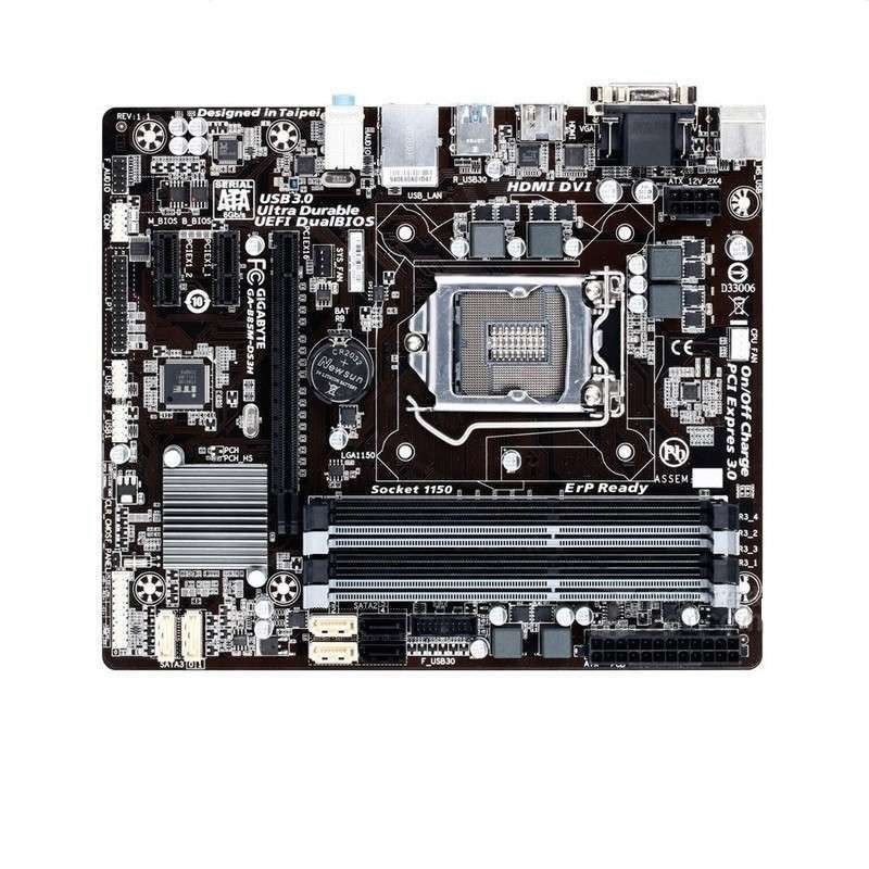 技嘉（GIGABYTE） B85M-DS3H-A 主板 (Intel B85/LGA1150)