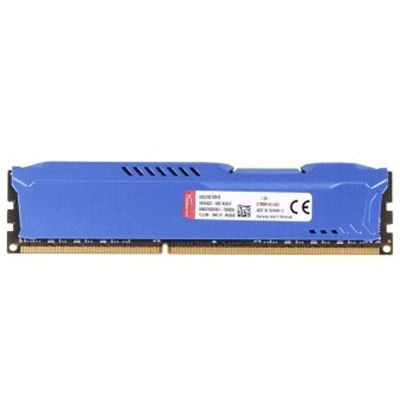 金士顿(Kingston)骇客神条 Fury系列 DDR3 1866 8GB台式机内存条(HX318C10F/8)蓝色