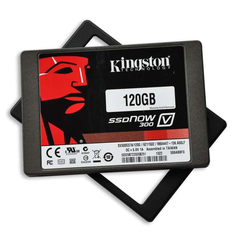 金士顿 (Kingston) V300 120G SATA3 2.5英寸 SSD固态硬盘