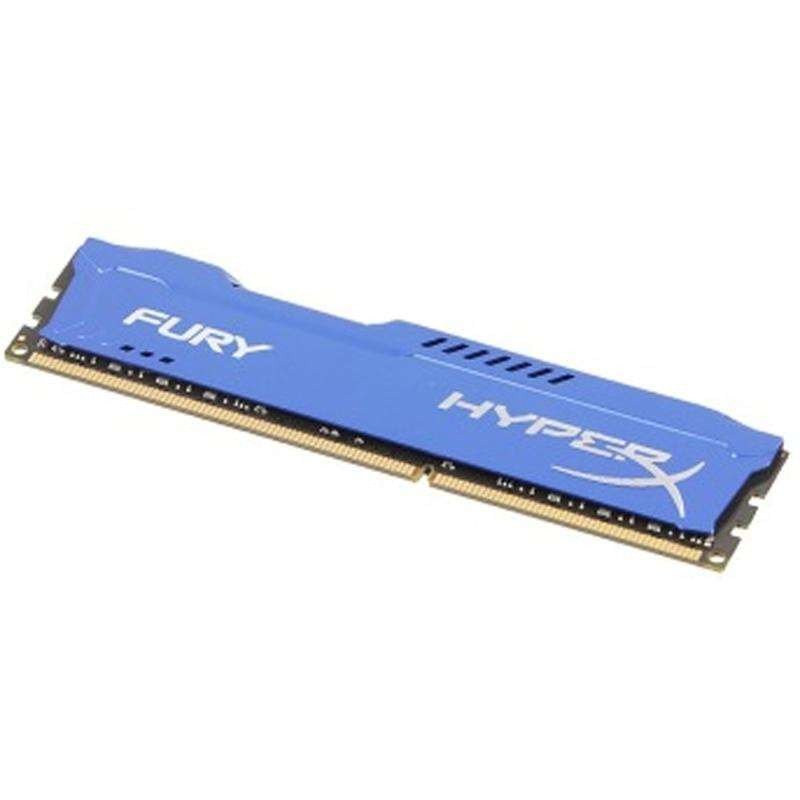 金士顿(Kingston)骇客神条 Fury系列 DDR3 1600 4GB台式机内存(HX316C10F/4)蓝色