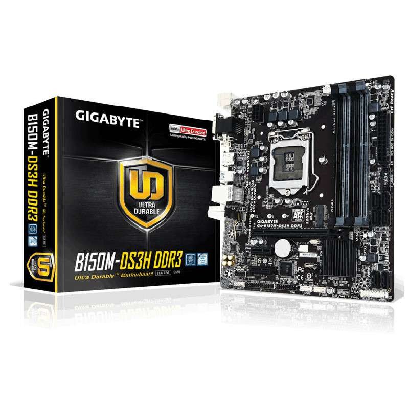 技嘉（Gigabyte）B150M-DS3H DDR3(B150M/1151)主板