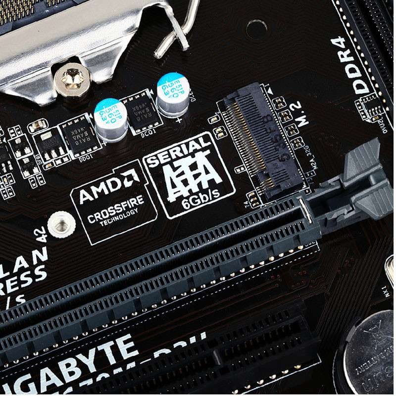 技嘉（GIGABYTE）Z170M-D3H DDR4主板 (Intel Z170/LGA 1151)