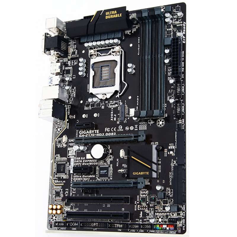 技嘉（GIGABYTE）Z170-HD3 DDR3电脑主板 (Intel Z170/LGA 1151)