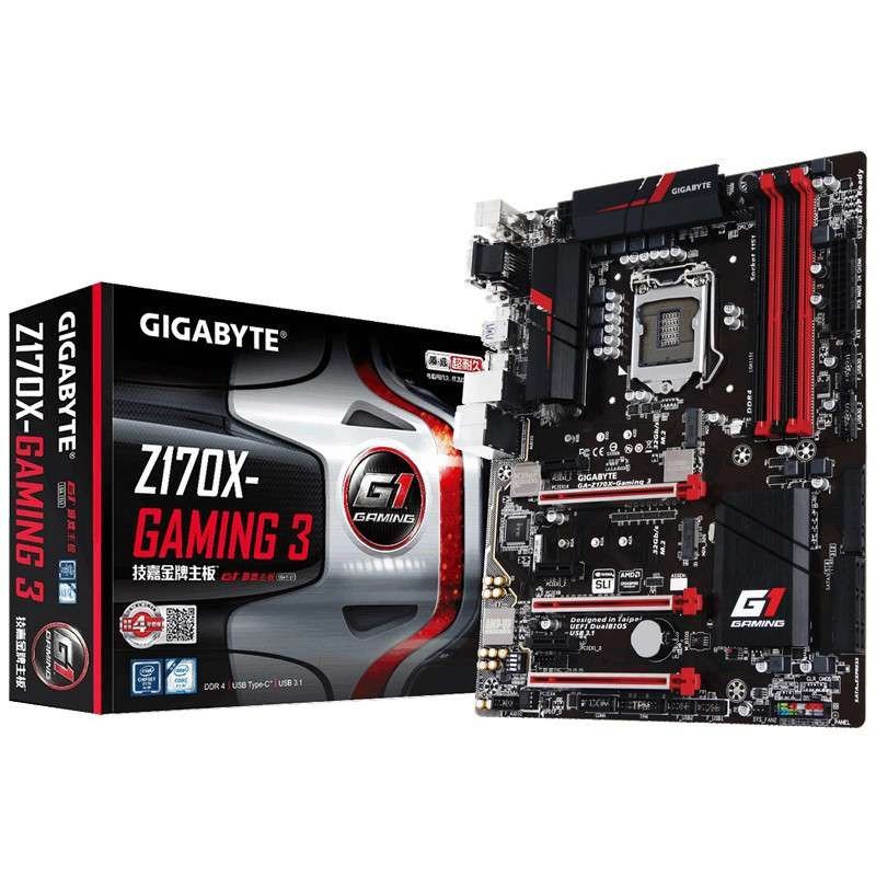 技嘉（GIGABYTE）Z170X-Gaming 3 DDR4主板 (Intel Z170/LGA 1151)