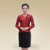 深圳清凡婚宴妈妈礼服套装知性美套装春秋093