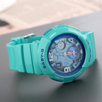 卡西欧CASIO BABY-G系列时尚多功能户外运动石英女表BGA-190