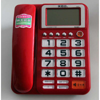 美思奇电话机HCD2968-8013（红色）