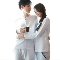 格圣特 秋冬情侣长袖睡衣卡通情侣睡衣套装可爱家居服女纯棉睡衣