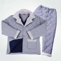 格圣特 2013新款男士加厚家居棉服套装 厚夹棉中老年家居棉衣套装