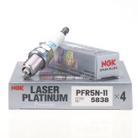 NGK双铂金汽车火花塞 FR5N-11(四支装)5838现代I30/ 悦动/伊兰特/雅绅/特途胜/秀尔/1.6/1.8