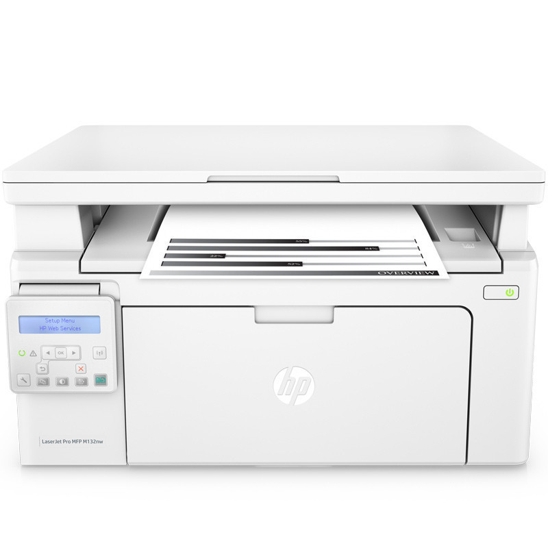 惠普(HP)LaserJet Pro MFP M132nw激光多功能一体机(打印、复印、扫描)套餐二