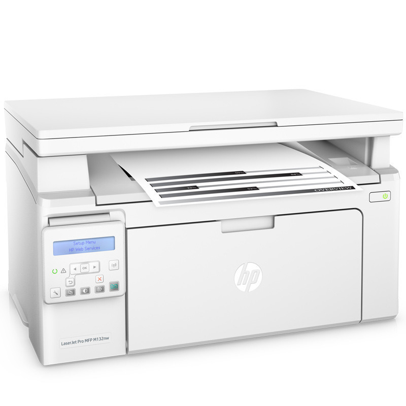 惠普(HP)LaserJet Pro MFP M132nw激光多功能一体机(打印、复印、扫描)套餐二