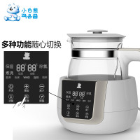 小白熊 恒温调奶器 温奶器 冲奶器 暖奶器0.8L 玻璃快速恒温水壶 HL-0856