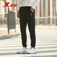 特步（Xtep）官方正品时尚休闲运动纯色轻便男裤子883329639144