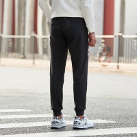 特步（Xtep）男针织长裤新款纯色简约时尚潮流运动休闲男裤子882129639023