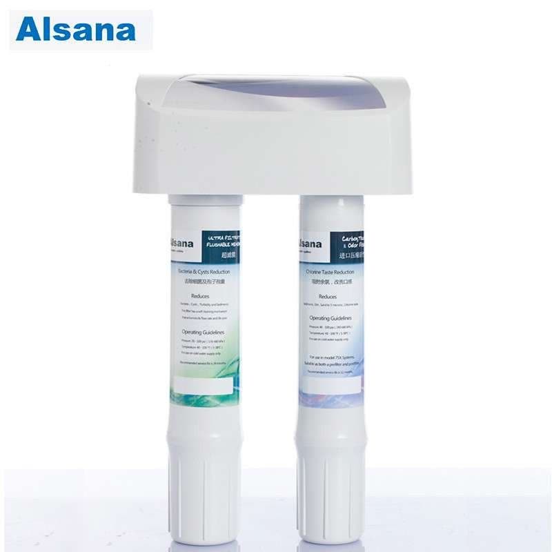 Alsana阿尔莎娜前置过滤器EST-ASF100全自动反冲洗+EST-HF75X净水器+EST-R09软水机图片