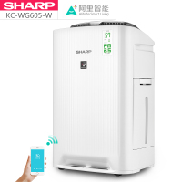 夏普空气净化器家用除雾霾甲醛PM2.5智能款KC-WG605-W