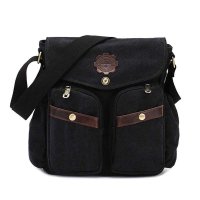 BAKMK芭卡玛卡 K系列韩版男女通用复古休闲包 单肩包斜跨包欧美帆布包 FJ45