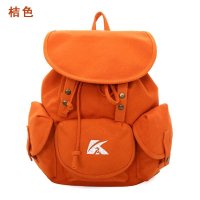 BAKMK芭卡玛卡 男女帆布双肩包 韩版糖果色情侣双肩包旅游包 帆布书包 952
