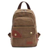 BAKMK芭卡玛卡 街头休闲女包小背包 帆布双肩包 韩版胸包 学生书包休闲潮包FJ75